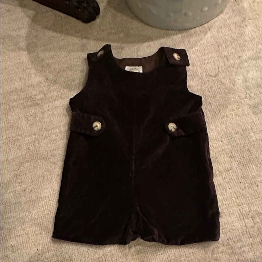 The Beaufort Bonnet Company Chocolate Brown velvet jumper
